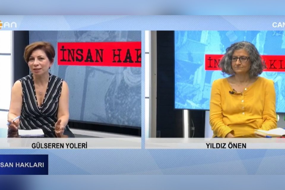 Can TV’de Gülseren Yoleri ile Yıldız Önen mültecilere yönelik hak ihlallerini konuştu